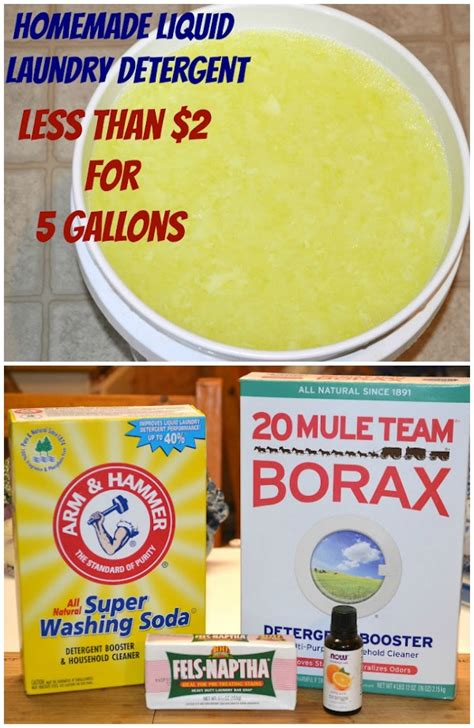 DIY Liquid Laundry Detergent from Shopee .